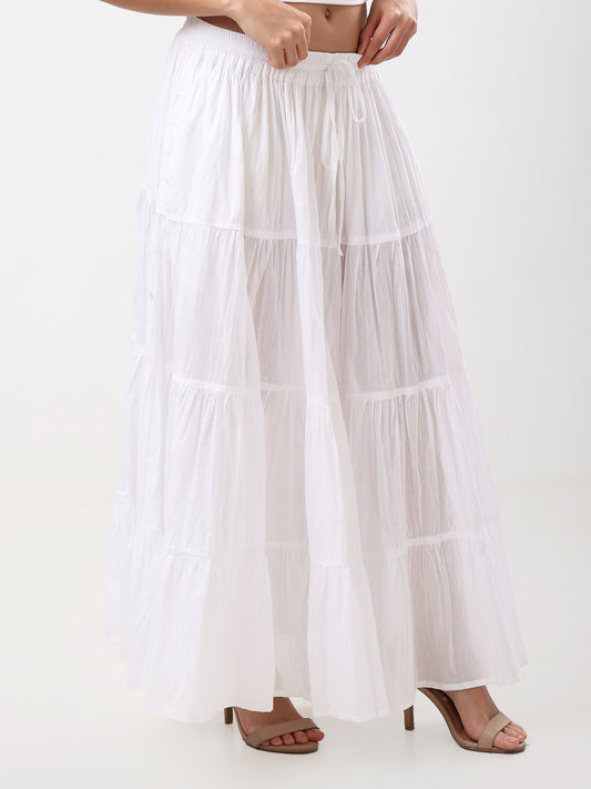 Casual Daily Wear Cotton Skirt for Women's/Girls