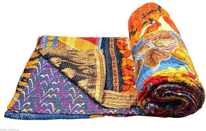 Wholesale Mix lot Kantha Quilts Reversible Vintage Indian Kantha