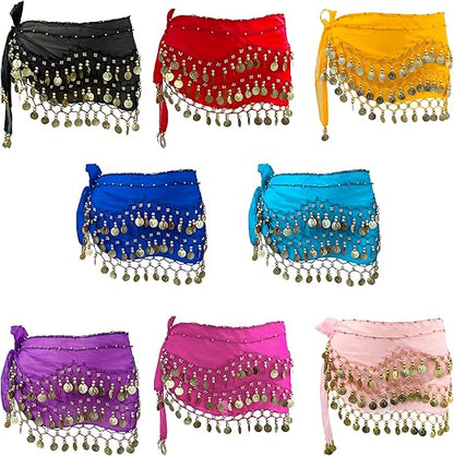 Belly Dance Hip Scarf, Women's mix Assorted  50 PC