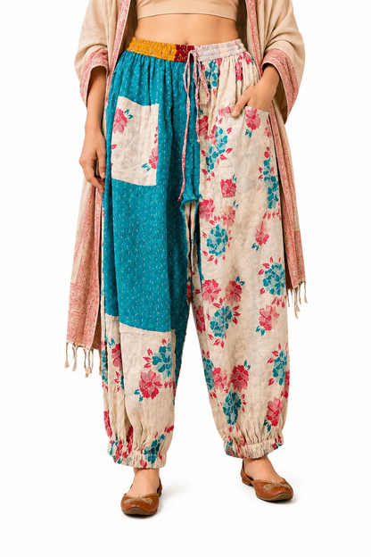 Women's Kantha Cotton Harem Pants – Wholesale Random Assorted Lot