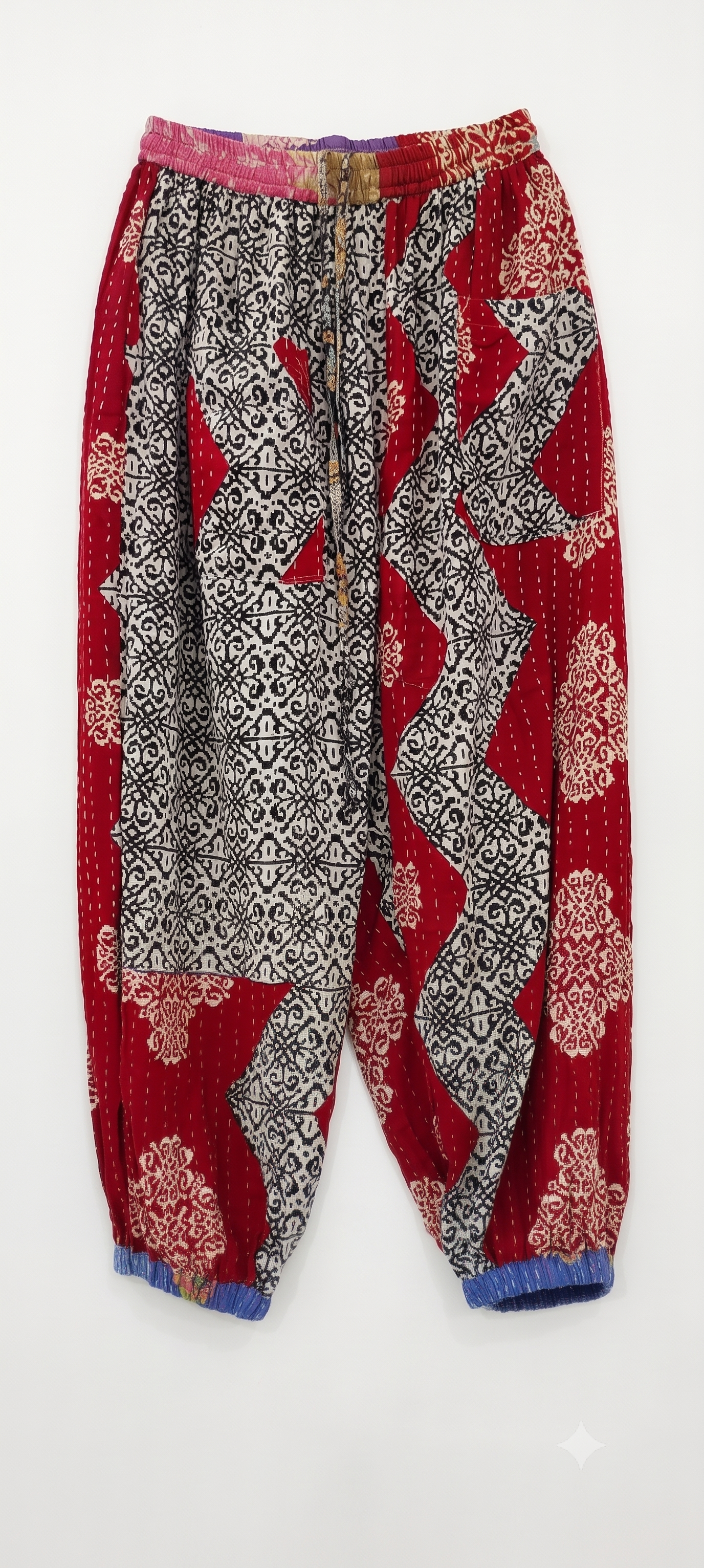 Women's Kantha Cotton Harem Pants – Wholesale Random Assorted Lot