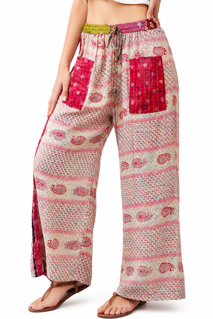 Sunzeyvora-Womens-kantha-pants-front-pocket-reversible-cotton-harem-wholesale