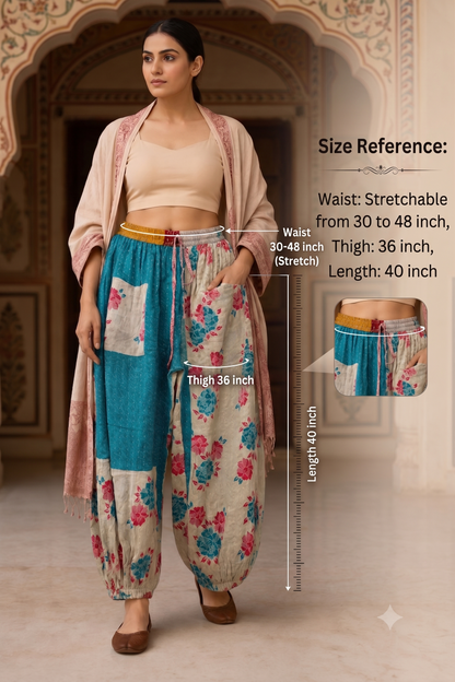 Women's Kantha Cotton Harem Pants – Wholesale Random Assorted Lot